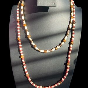 Tiger Eye Beaded Necklace